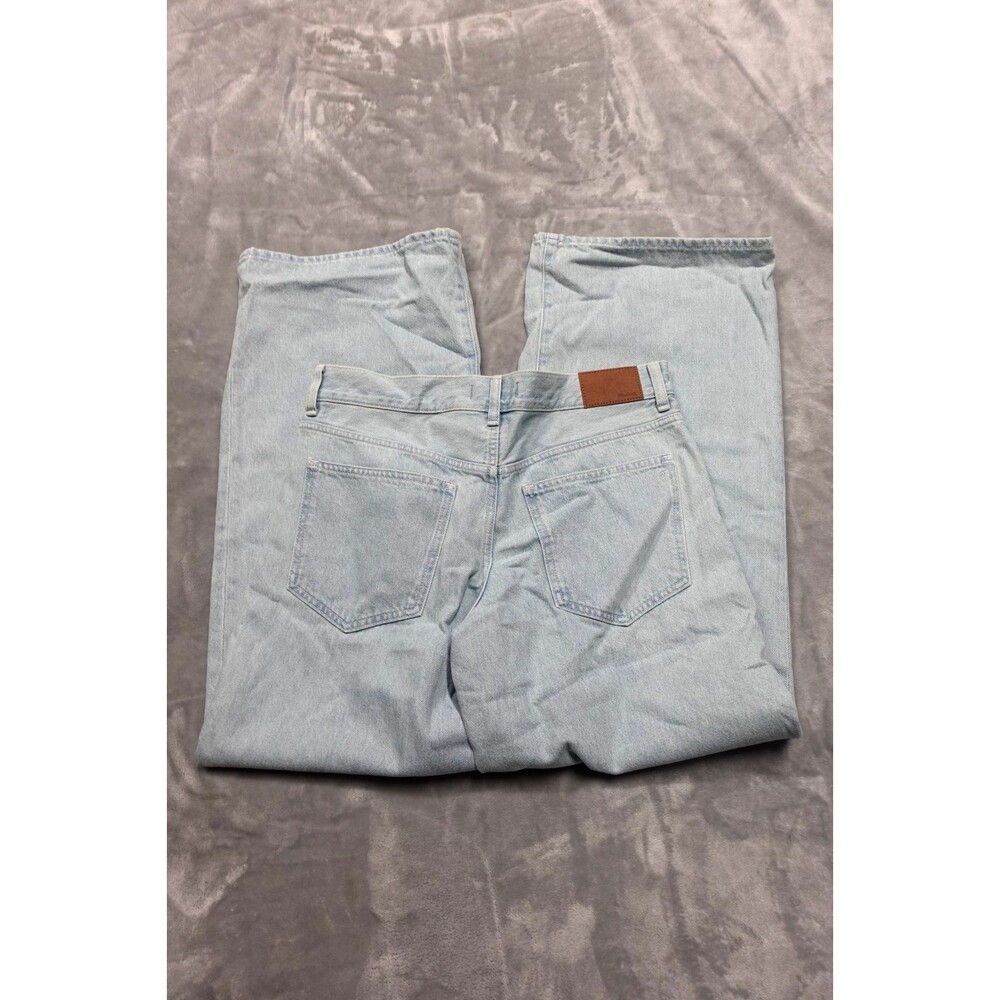 Madewell Womens Size 28 Super Wide Leg Jeans Blue Denim Jeans NWOT